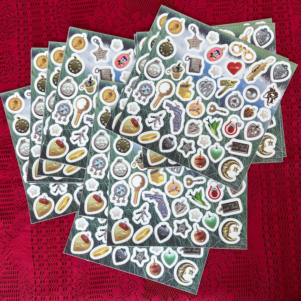 lucky charm sticker sheet